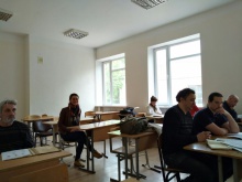 Занятия в Центре изучения новогреческого языка 29.04.2017 года