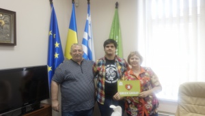 У нас в гостях - наш кращий студент Руслан К.